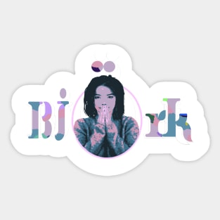 Bjork Fanmade Sticker